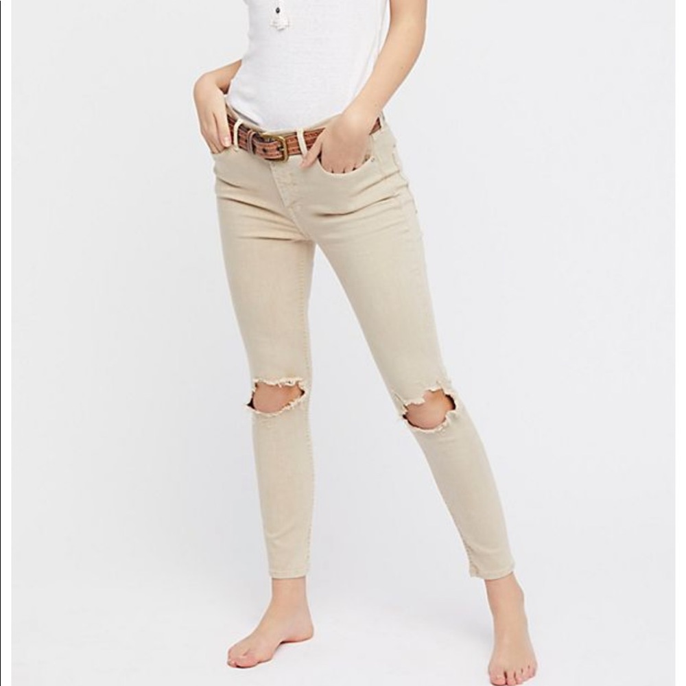 Free People skinny jeans